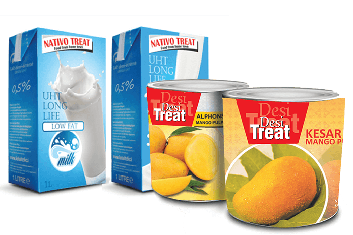 Milk, Fruit Pulp & Concentrate 